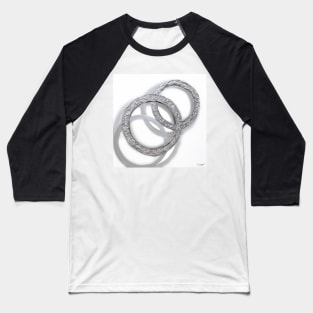 Silver Circles Baseball T-Shirt